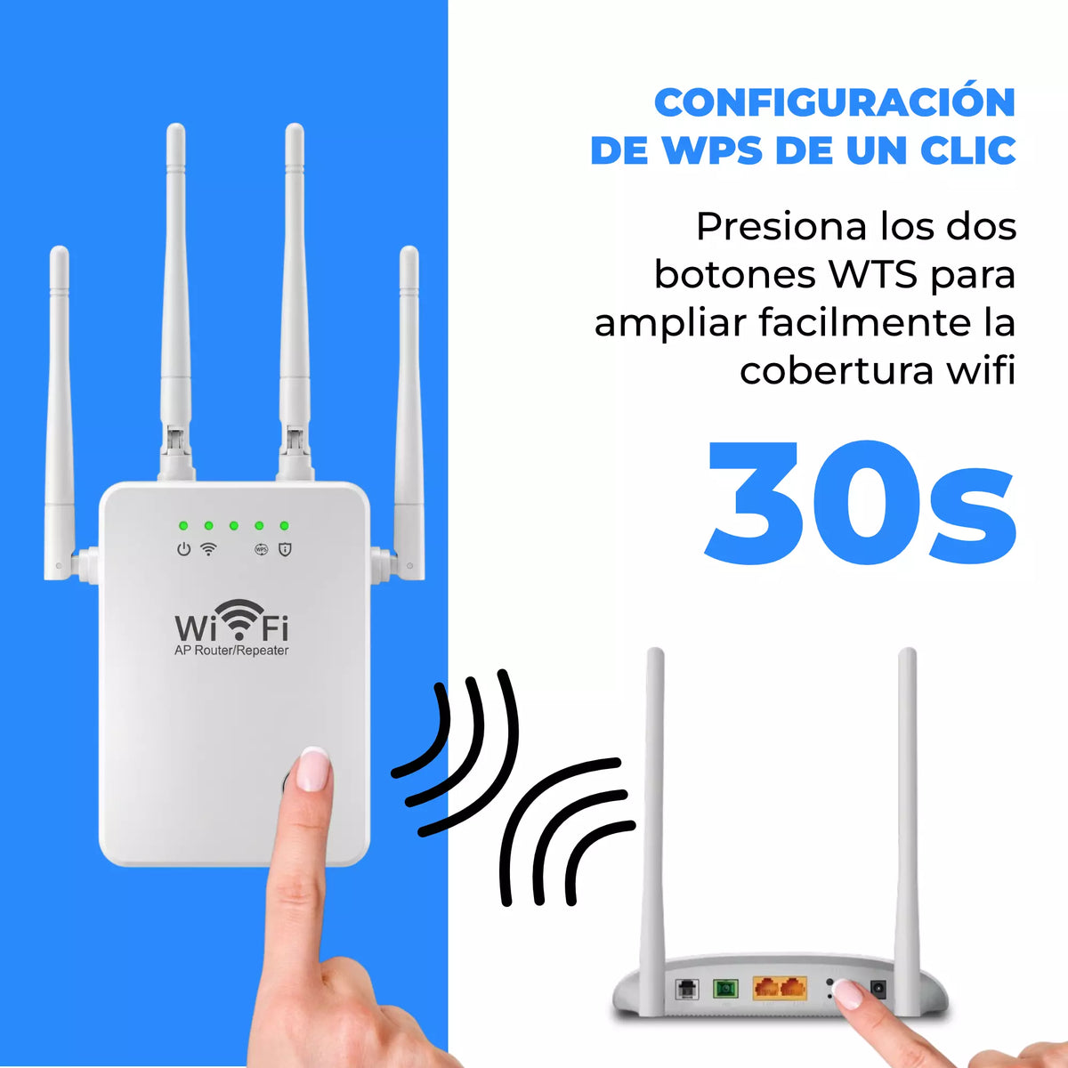 Repetidor Wifi Amplificador Senal WIFIMAX™ [HASTA 3KM DE SENAL]