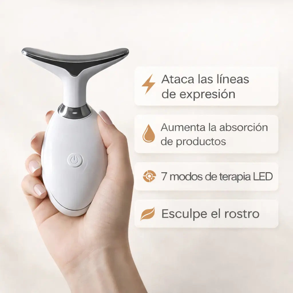 Cepillo Alisador 3 en 1 Profesional + Masajeador Facial PrimeLiss™ [ULTIMAS UNIDADES]