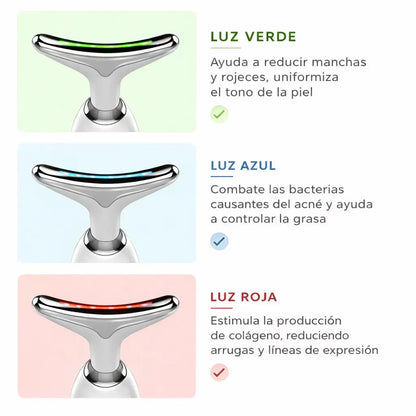 Cepillo Alisador 3 en 1 Profesional + Masajeador Facial PrimeLiss™ [ULTIMAS UNIDADES]