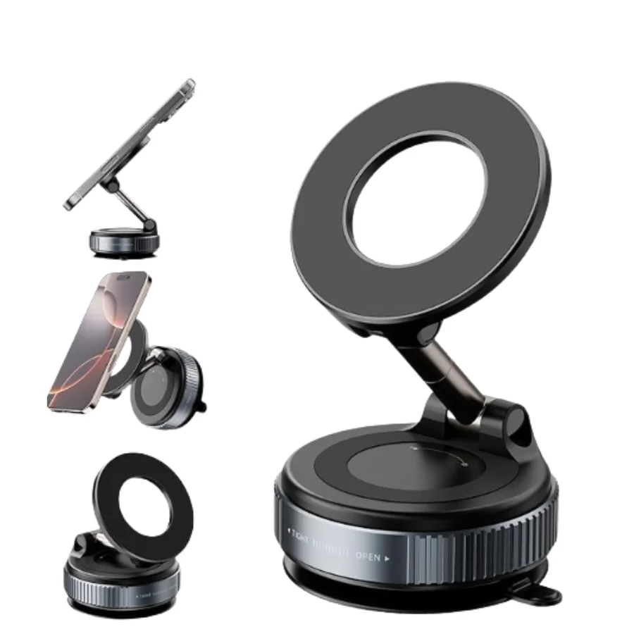 Suporte Magnético Para Celular 360° FijaMax™ [GRABA EN CUALQUIER LUGAR]