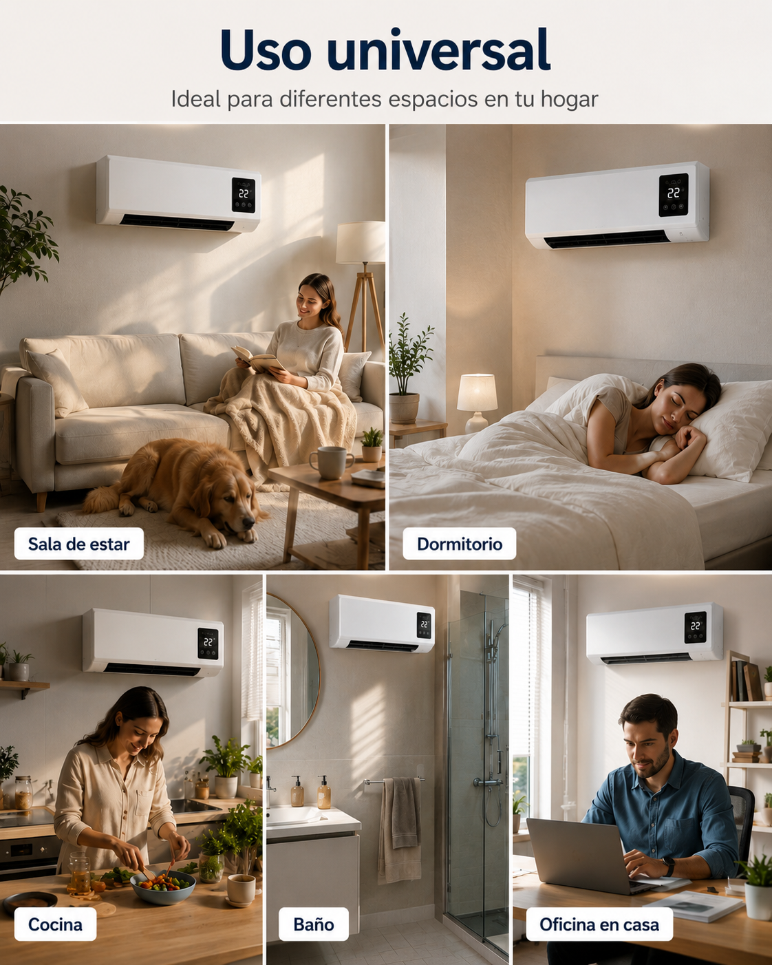AirDuo silencioso para dormir