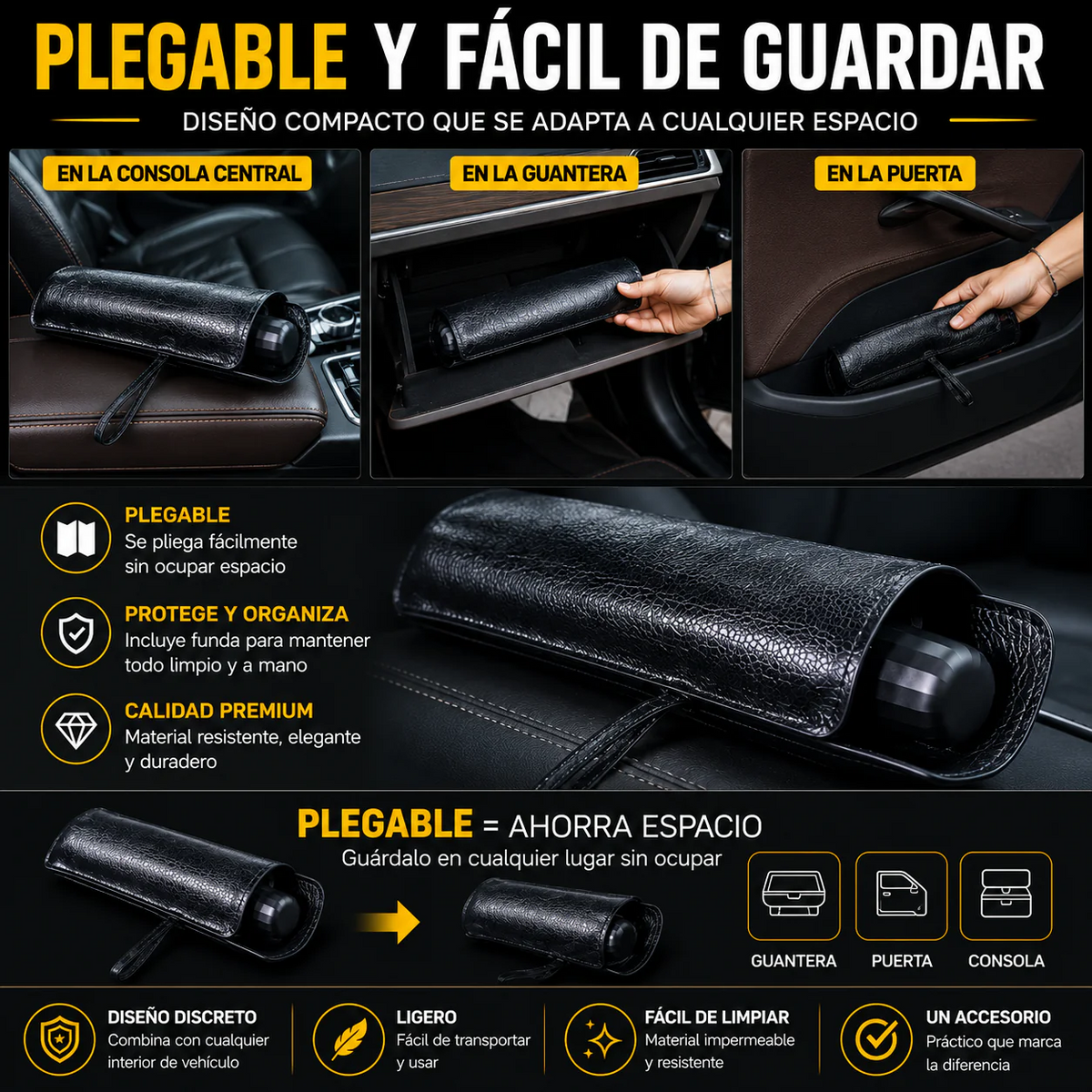 Compre 1 Llévate 2 - SombraDrive™ Parasol Plegable para Coche